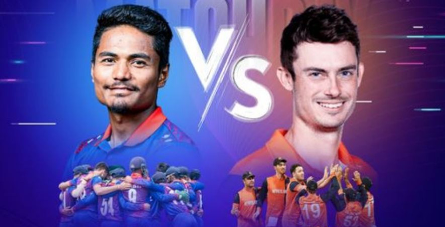 विश्वकप क्रिकेट छनोट- जित्नै पर्ने दवावमा  नेदरल्याण्ड्सविरुद्ध मैदानमा उत्रदै नेपाल
